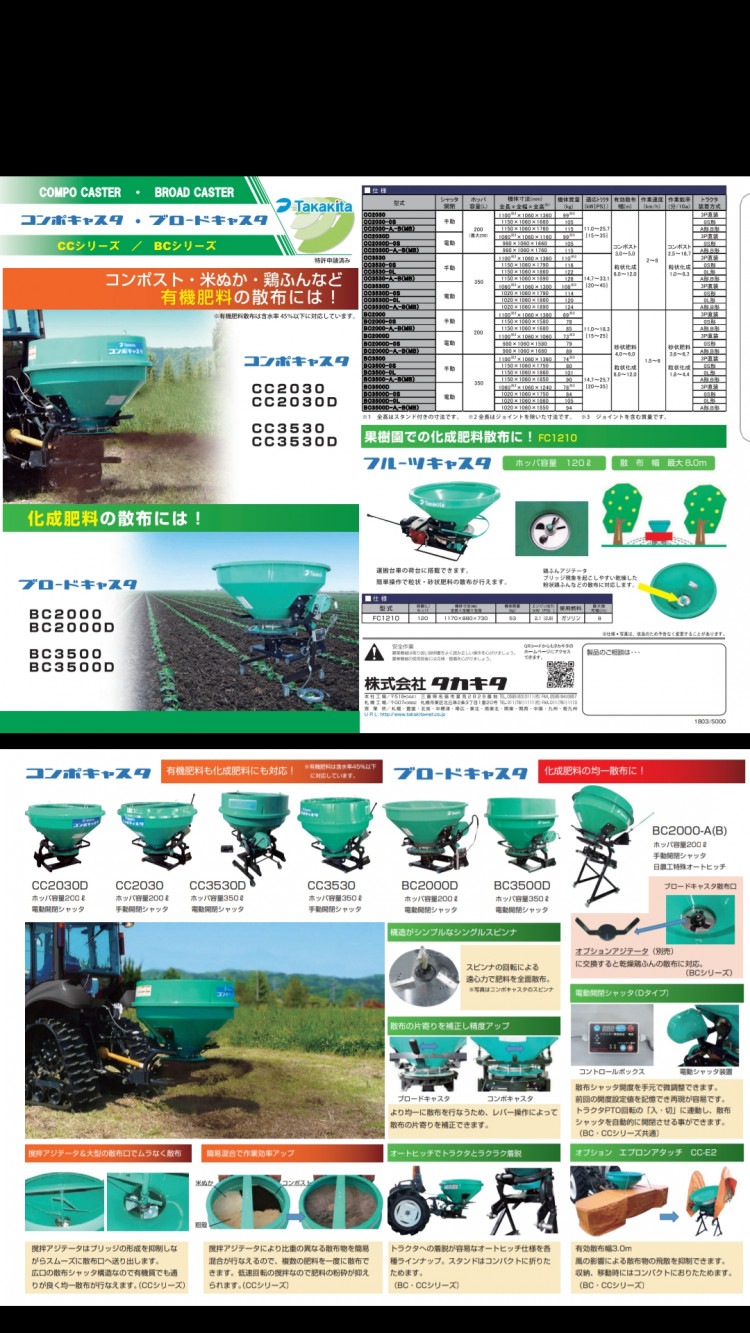 タカキタ 中古その他 CC3530の商品画像7