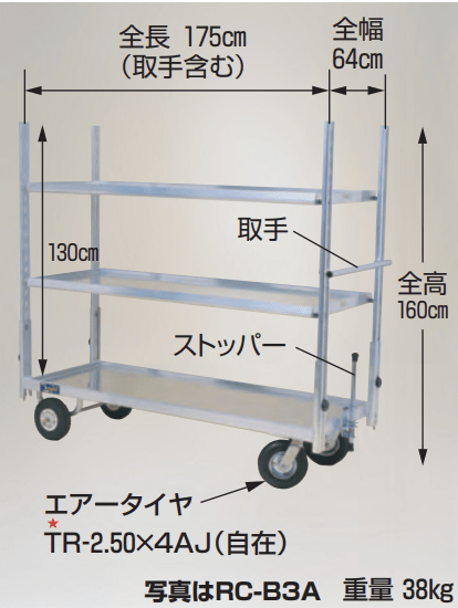 ラックスカーゴ棚板 ハラックス RC-TP